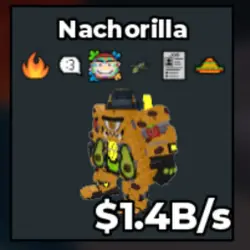 Nachorilla 1.4B s (Обычный персонаж) — Roblox, лот №237683