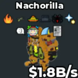 Nachorilla 1.8B s Clean Trait (With Job Job Trait) (Секретн… — Roblox, лот №237685