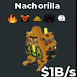 Nachorilla New Exclusive 1B God Traits 408 (Секретный персо… — Roblox, лот №237720