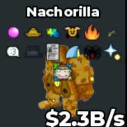 Nachorilla New Exclusive 2.2B God Traits 408 (Секретный пер… — Roblox, лот №237721