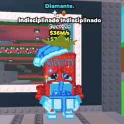Naughty Naughty Diamond Strawberry (Секретный персонаж) — Roblox, лот №237736