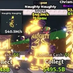 Naughty Naughty ECLIPSE 40M s (Секретный персонаж) — Roblox, лот №237739