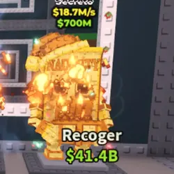 Naughty Naughty gold 18.7 M S (Секретный персонаж) — Roblox, лот №237759
