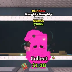 Naughty Naughty Rainbow 30M s (Секретный персонаж) — Roblox, лот №237768