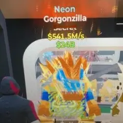 Neon Gorgonzilla 541.5M s Fortnite Ultra Rare (Секретный пе… — Roblox, лот №237780