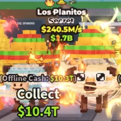 NO TACO [2] Los Planitos 240.5M Good Trait #174 #91 (Секрет… — Roblox, лот №237747