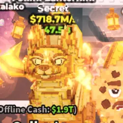 NO TACO [Gold] Foxini Lanternini 718.7M 1 Fire Trait #164 (… — Roblox, лот №237750