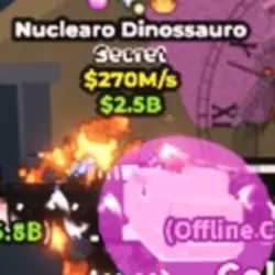 NO TACO [Yin yang] Nuclearo Dinossauro 270M 3 Trait *144 (С… — Roblox, лот №237760