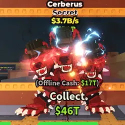 NO TACO Cerberus 3.7 B S With 6 Trait (Секретный персонаж) — Roblox, лот №237794