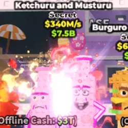 NO TACO CRAB Candy Ketchuru and Musturu 340M s Disco #185 (… — Roblox, лот №237809