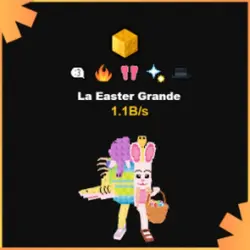 NO TACO Gold La Easter Grande 1.1B s :3, Fire, Bunny Ears, … — Roblox, лот №237817