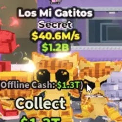 NO TACO Gold Los Mi Gatitos 40.6M s Nyan #BP2 (Секретный пе… — Roblox, лот №237818