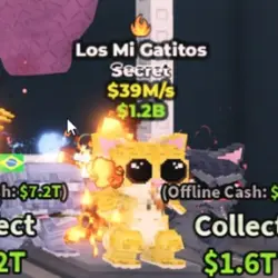 NO TACO Los Mi Gatitos 39M s Fire #BP3 (Секретный персонаж) — Roblox, лот №237821