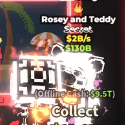 NO TACO Rosey and Teddy 2B S YIN - YANG (Секретный персонаж) — Roblox, лот №237825