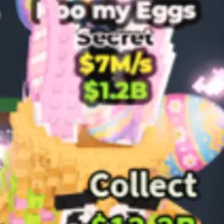 Noo my Eggs 7M s secret (Секретный персонаж) — Roblox, лот №237803