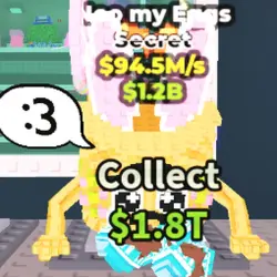 Noo my Eggs 94.5 M s with 3 traits (Секретный персонаж) — Roblox, лот №237804