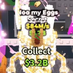 Noo my Eggs Divine 84M s Very RARE (Секретный персонаж) — Roblox, лот №237842
