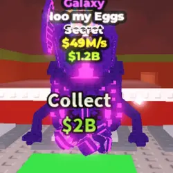 Noo My Eggs Galaxy 49M s RARE (Секретный персонаж) — Roblox, лот №237845