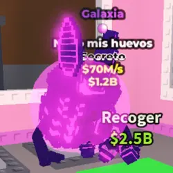 Noo my Eggs Galaxy 70M s (Секретный персонаж) — Roblox, лот №237847