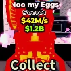 Noo my Eggs lava (Секретный персонаж) — Roblox, лот №237858
