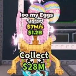 NOO MY EGGS RANDOM MIN 7M S (Секретный персонаж) — Roblox, лот №237862