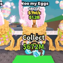 Noo my eggs, 7M s (Секретный персонаж) — Roblox, лот №237838