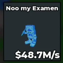 Noo my examen Diamond (Секретный персонаж) — Roblox, лот №237846