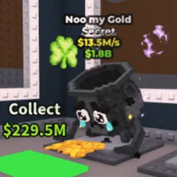 Noo my Gold (Секретный персонаж) — Roblox, лот №237851