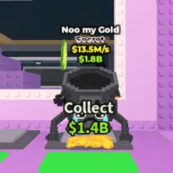 Noo my Gold 13.5 M s (Секретный персонаж) — Roblox, лот №237859