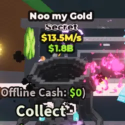Noo my Gold 13.5m (Секретный персонаж) — Roblox, лот №237860