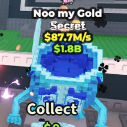 NOO MY Gold Diamond 87.7M S 1 Trait Secret Z1 (Секретный пе… — Roblox, лот №237877