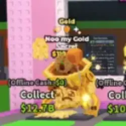 Noo My Gold GOLD 3 Traits 113M s (Секретный персонаж) — Roblox, лот №237882