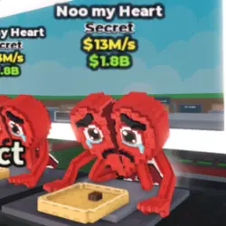 Noo my Heart (Секретный персонаж) — Roblox, лот №237886