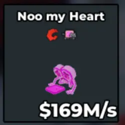 Noo my Heart 169M s Secret Candy 166 (Секретный персонаж) — Roblox, лот №237905