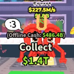 Noo my Heart 227.5 M s with 4 traits (Секретный персонаж) — Roblox, лот №237873