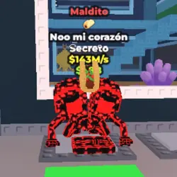 Noo my Heart Cursed 143M s (Секретный персонаж) — Roblox, лот №237881