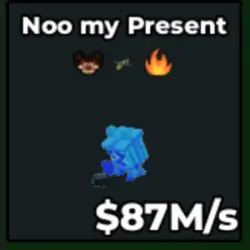 Noo my Present 87M s Secret Diamond (Секретный персонаж) — Roblox, лот №237911