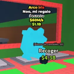 Noo my Present Rainbow 60M s (Секретный персонаж) — Roblox, лот №237918