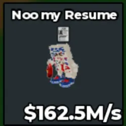 Noo My Resume Basic With 1 Trait's 162,5M s (Секретный перс… — Roblox, лот №237928