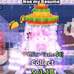 Noo My Resume Crystal (Секретный персонаж) — Roblox, лот №237929