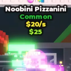 Noobini Pizzanini Crystal 20 s (Обычный персонаж) — Roblox, лот №237955