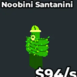 Noobini Santanini Radioactive (Обычный персонаж) — Roblox, лот №237978