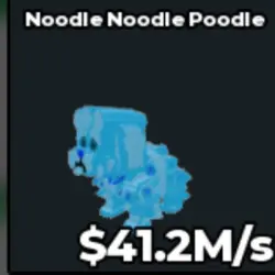 Noodle Noodle Poodle - 340 (Секретный персонаж) — Roblox, лот №237985