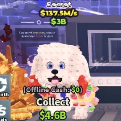 Noodle Noodle Poodle 137,5 M S (Секретный персонаж) — Roblox, лот №237986
