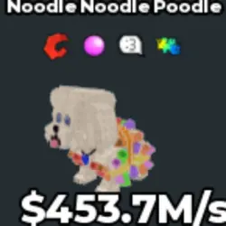 Noodle Noodle Poodle 404 (Секретный персонаж) — Roblox, лот №237996