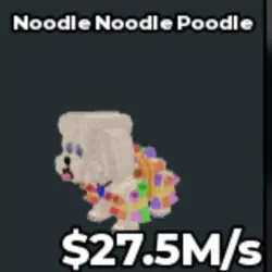 Noodle Noodle Poodle 454 (Секретный персонаж) — Roblox, лот №238000