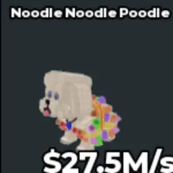 Noodle Noodle Poodle 487 (Секретный персонаж) — Roblox, лот №238004
