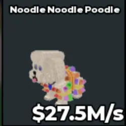 Noodle Noodle Poodle 496 (Секретный персонаж) — Roblox, лот №238005