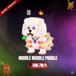 Noodle Noodle Poodle 508.7M s (Секретный персонаж) — Roblox, лот №238006