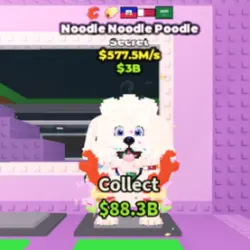Noodle Noodle Poodle 577.5 M s (5 Traits) (Haiti Trait) (Qa… — Roblox, лот №238008
